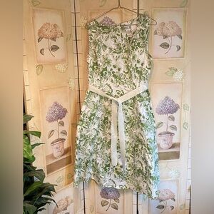 Ladies Sleeveless Floral Print Dress by Robbie Bee Size 18